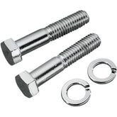 Gardner-Westcott Custom Handlebar And Riser Mounting Hex Bolts - 1/2"-13 X 2-3/4" - Chrome